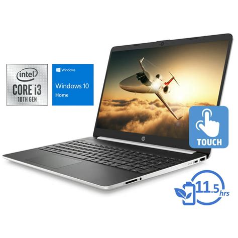 Hp 15 Notebook 156 Hd Touch Display Intel Core I3 1005g1 Upto 3