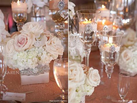 Blush pink flowers in vase. Pink square vase flowers | Classy vintage wedding, Wedding ...