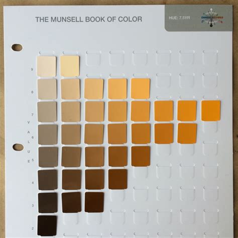 How To Read A Munsell Color Chart Munsell Color System