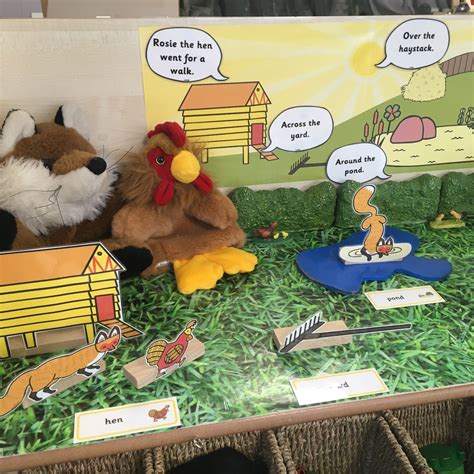 Eyfs Story Shelf Rosies Walk Fall Preschool Activities Farm Theme