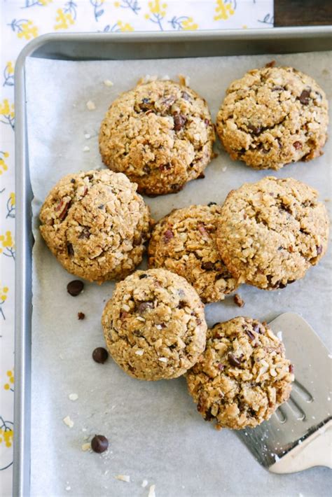 Oatmeal Coconut Chocolate Chip Cookies Live Simply