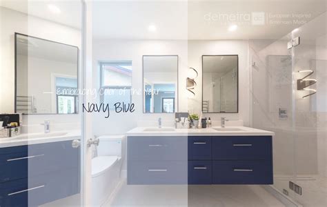 Embracing Color Of The Year Bathroom Vanities In Blue
