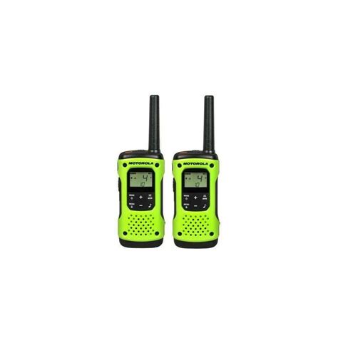 Motorola Rechargeable Two Way Radios Dual Pack In Green In The Walkie
