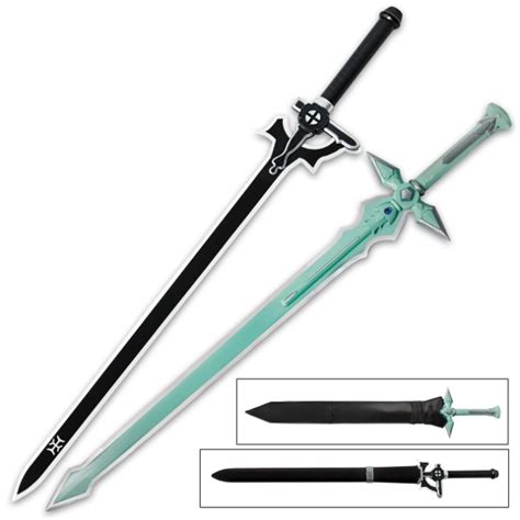 Black And Blue Anime Swords