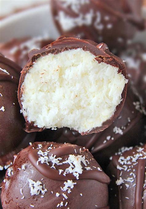 Easy Chocolate Coconut Cream Truffles Recipe Audreys Kitchen