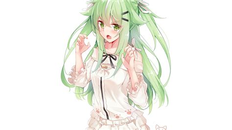 Green Anime Wallpaper Hd Gambarku