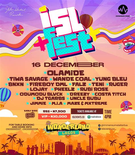 ISL FEST | Lagos Concert December 2022 - Awe Lagos