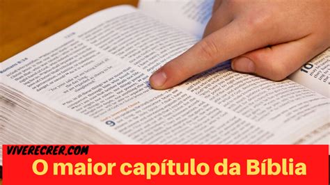 O Maior Livro Da Bíblia Educa