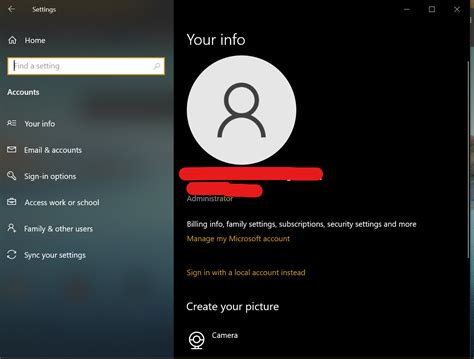 My Microsoft Account Profile Picture Cannot Sync To My Windows