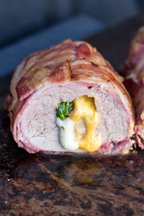 This recipe is super easy. Traeger Smoked Stuffed Pork Tenderloin | Easy bacon-wrapped tenderloin