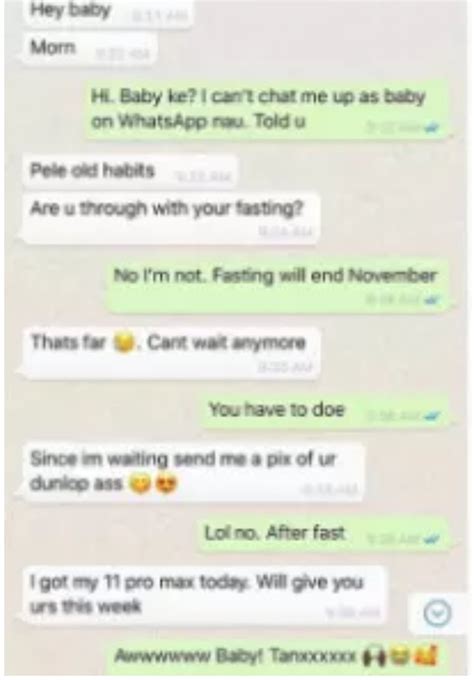 Wife Sends Lover Nude Photos Over Iphone While Fasting With Husband