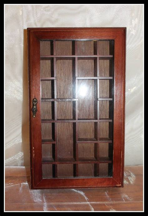 Maybe you would like to learn more about one of these? Vintage 12" Tall Wooden Shadow Box With Glass Door, Closed ...
