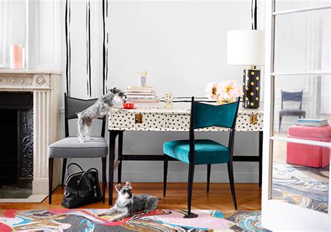 I was so happy when kate spade expanding its line into the kitchen and dining game. Interiors by Jacquin: Kate Spade's new Home Collection