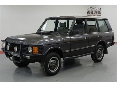 We specialize in premier high end cars, classic cars, luxury cars, exotic cars, vintage cars, antique cars and lightly used sports cars from porsche, bmw, ferrari, lamborghini, aston martin. 1990 Land Rover Range Rover for Sale | ClassicCars.com ...