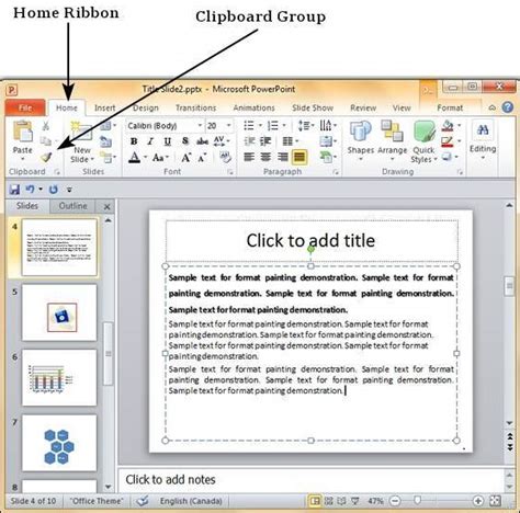 Powerpoint Apply Formatting In Powerpoint Tutorial Desk