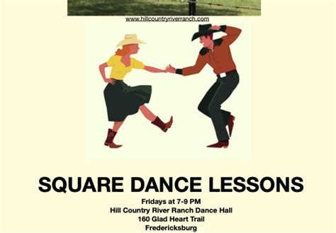 Square Dance Lessons Square Dance At Hill Country River Ranch