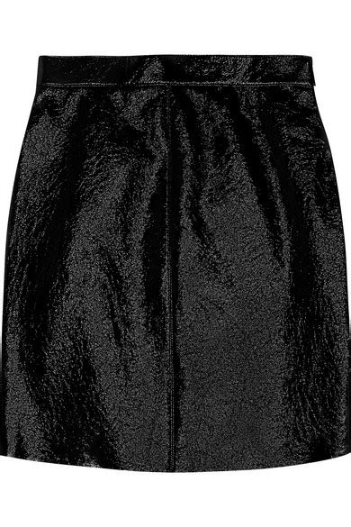 Saint Laurent Patent Leather Mini Skirt Net A Portercom