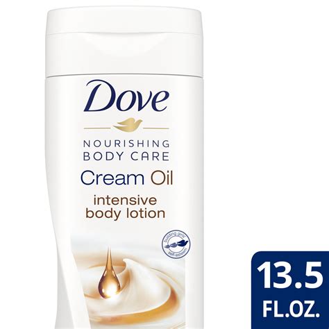 Dove Cream Oil Intensive Extra Dry Body Lotion 135 Fl Oz Walmart