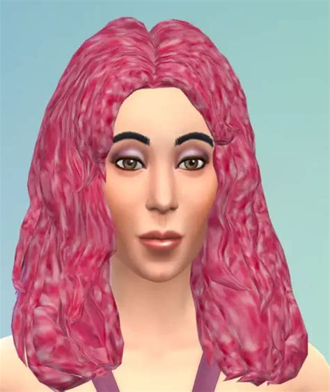 Birksches Sims Blog Real Curly Hair Sims 4 Hairs