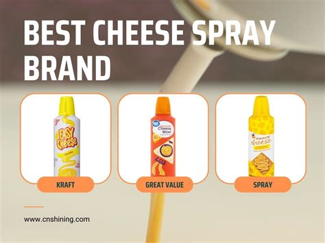Cheese Spray Aerosol Guide Benefit Principle Ingredient Brand