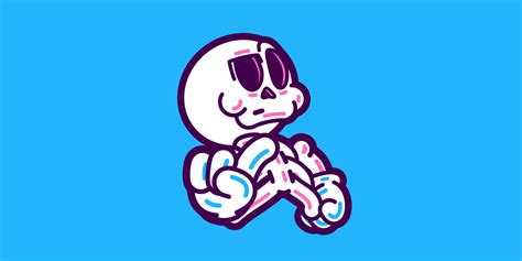 Skeleton Crew Facebook Animated Stickers On Behance Pixel Art