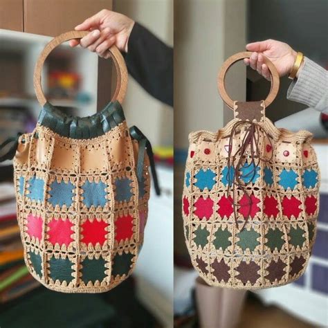 Ver más ideas sobre bolso infantil, bolso, carteras a crochet. 10 Bonitos bolsos hechos con material y crochet ...