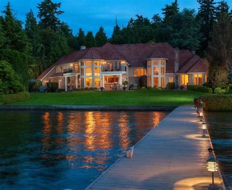 Mercer Island Home Traditional Home Exteriors Mansions Traditional