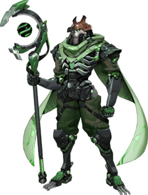 Ramattra is the only omnic that has what looks to interpret hair. Do
