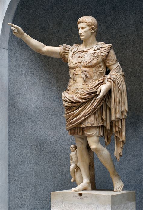 Augustus Of Primaporta Augustus Of Primaporta Early 1st C Flickr