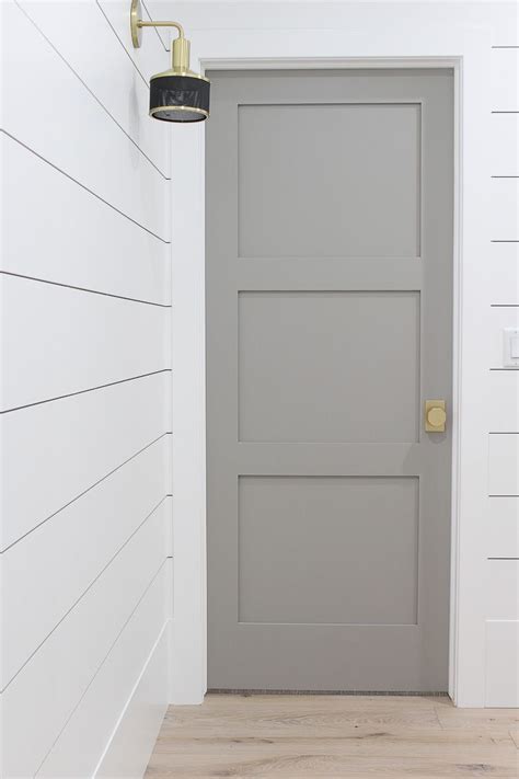 Let the primer dry before painting. Pin by GroundtoFork on Doors & Windows in 2020 | Grey interior doors, Interior door styles ...