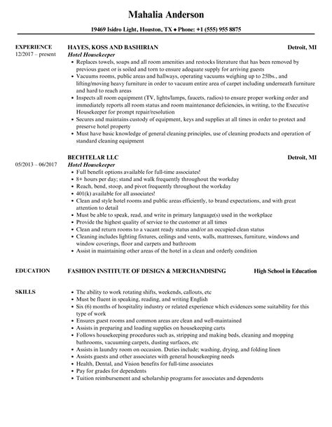 Job Application Letter For Hotel Housekeeping Hotel H - vrogue.co