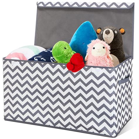 Woffit Toy Storage Organizer Chest For Kids And Living Room Nursery