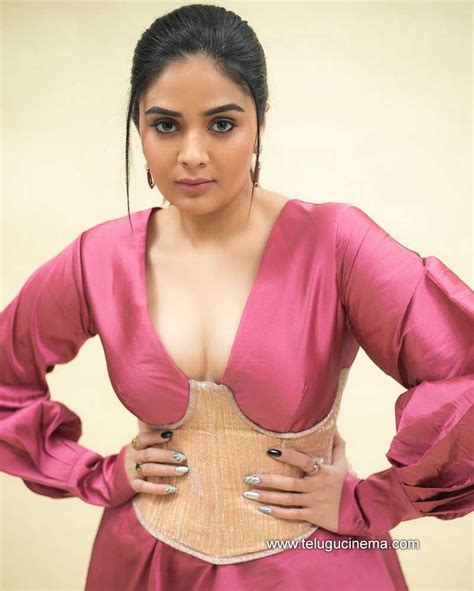 sreemukhi in a short gown telugu cinema