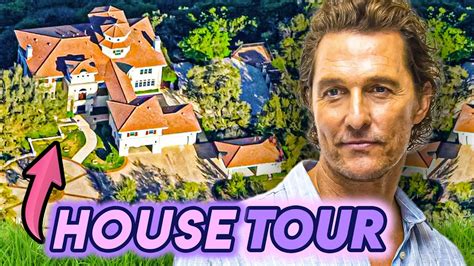 Matthew Mcconaughey House Tour His Million Austin Malibu Luxury Mansions Youtube