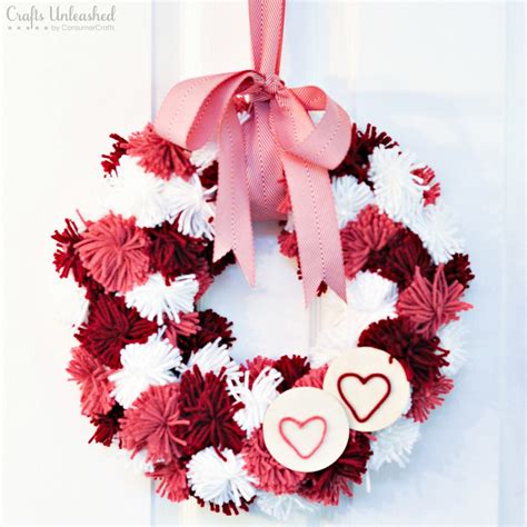 14 Inexpensive Diy Valentine Wreaths For Your Front Door And More