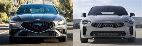 2022 Genesis G70 Vs 2022 Kia Stinger Genesis Of Denville