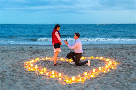Intimate Candlelight Proposal On The Beach Proposal Ideas And Planning
