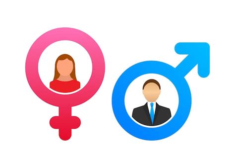 Símbolo De Género Significado Del Sexo Y La Igualdad De Hombres Y