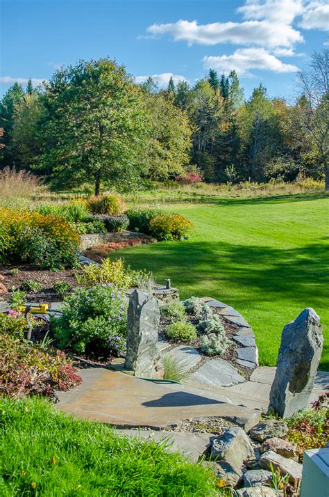Why gardens are necessary inside home. A large country garden - Outdoor Spaces - Vermont ...