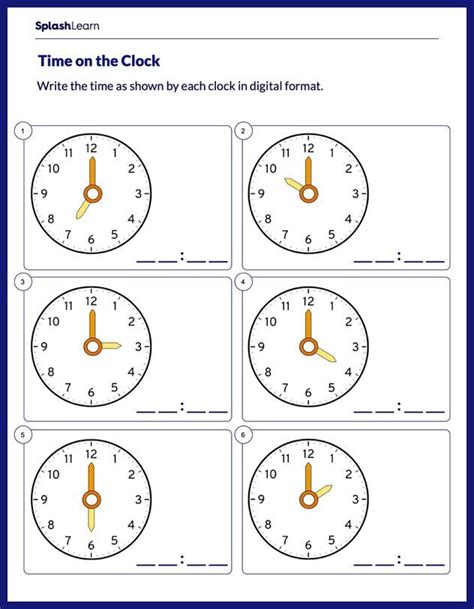 Practice Telling Time Worksheets Worksheets For Kindergarten