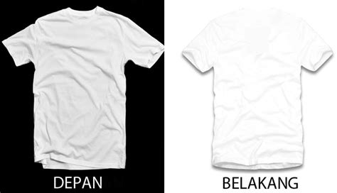 Populer 39+ Kaos Putih Polos Depan Belakang Lengan Panjang