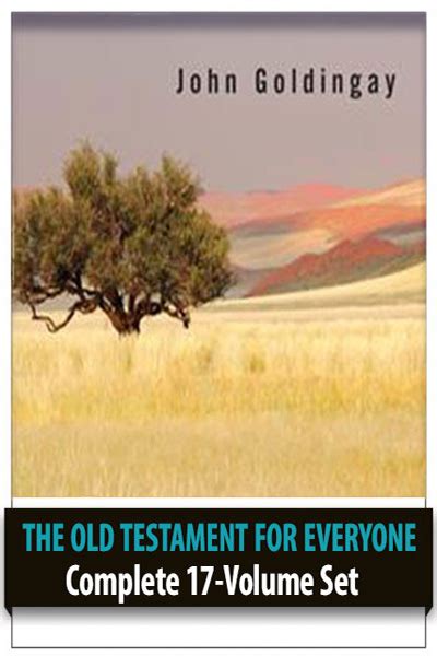 For Everyone Commentary Series Old Testament Set 17 Vols Olive Tree Bible Software