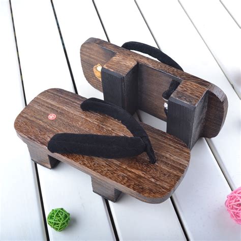 jnngrior flip flops women slippers 2018 platform summer japanese geta cosplay clogs shoes wooden