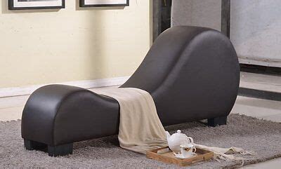 Leather Sex Couch Loveseat Exotic Furniture Sofa Chaise Lounge Yoga