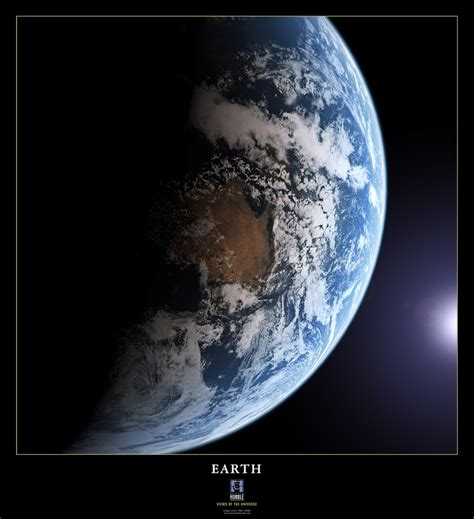 Hubble Images Earth From Space