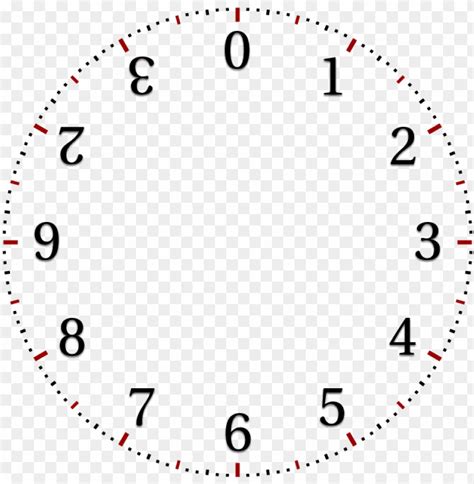 Duodecimal Or Dozenal Clock Png Image With Transparent Background Toppng