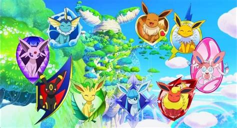 It is the version mascot and starter pokémon for the game pokémon: eevee evolutions cave | Pokemon eeveelutions, Eevee ...