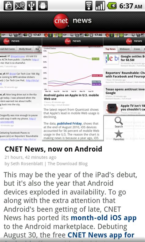 Cnet News Android App Review Android App Reviews Android Apps