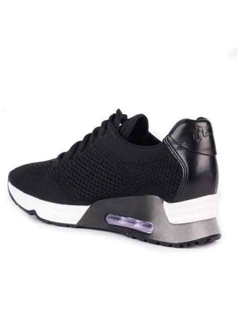 Ash lucky trainers black knit. Ash Lucky Knit Trainers - Black