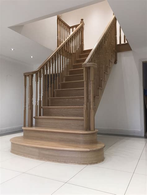Custom Bespoke Stair Cases Manufactured Supplied And Installed By